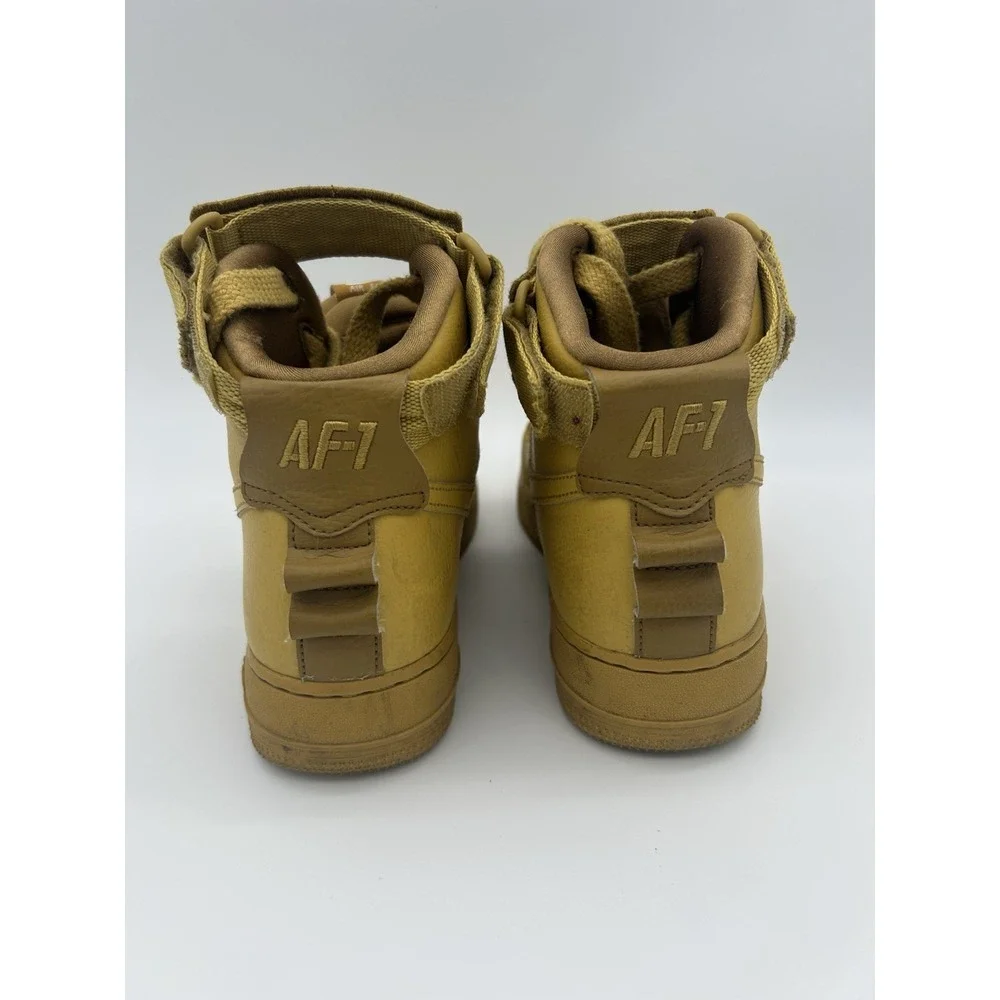 Size 8 - Women's Nike Air Force 1 High Wheat Gold‎